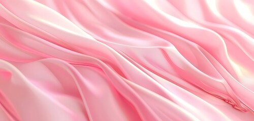 Obraz premium Abstract Pink Fabric Background for Web Design