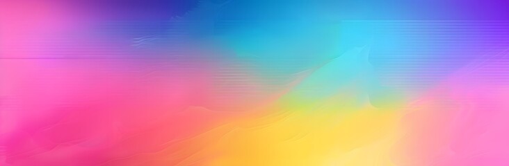 Abstract Rainbow Gradient Background Blurred Edges