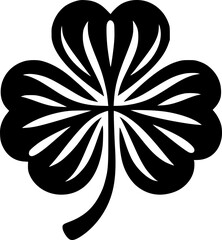 Lucky Clover Vector Design for Decorative Projects