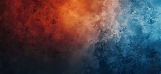 Abstract Gradient Background with Red, Blue, and Orange