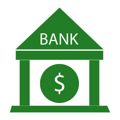 bank office building icon 