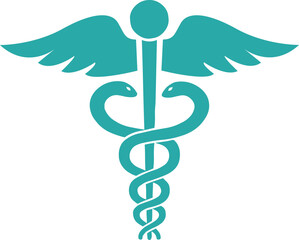caduceus medical icon