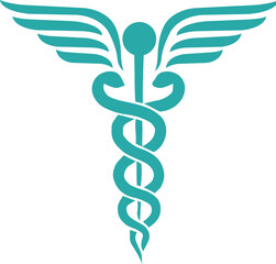 caduceus medical icon