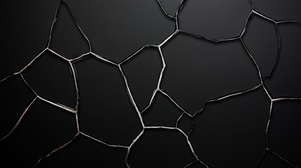 Abstract cracked surface texture, dark background with intricate .