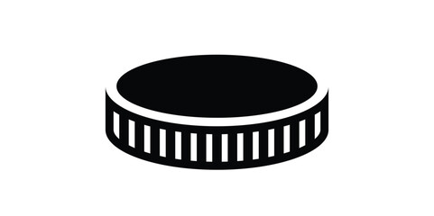 Money coin symbol vector illustration