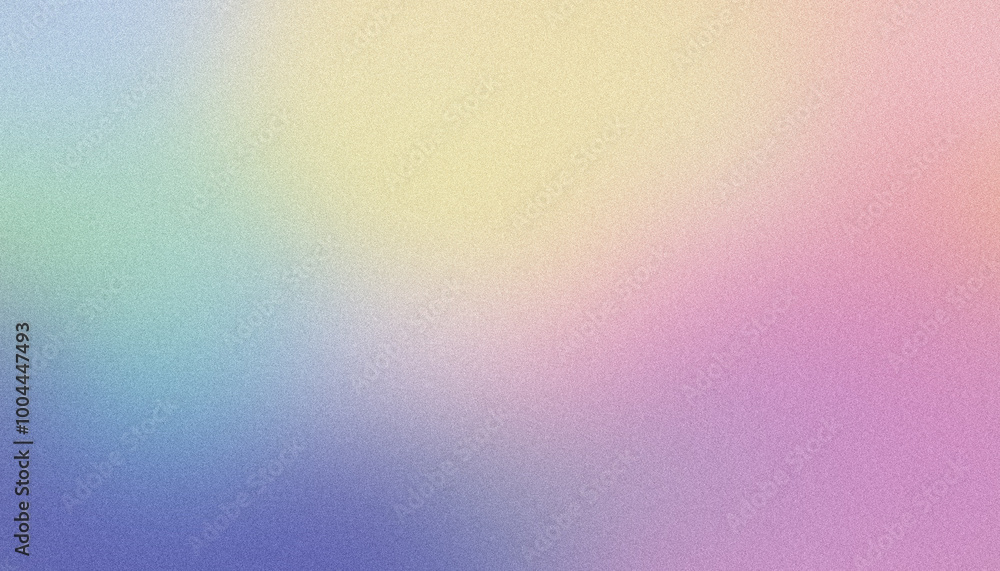 Poster abstract background with a grainy texture and a soft blend of pastel colors