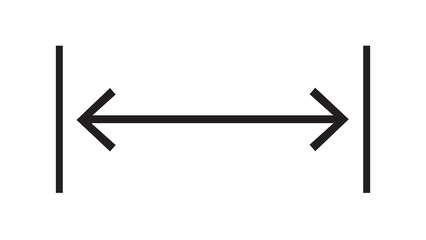 user interface width icon