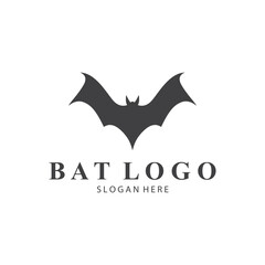 bat logo open wing bat logo simple design