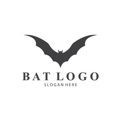 bat logo open wing bat logo simple design
