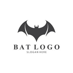 bat logo open wing bat logo simple design
