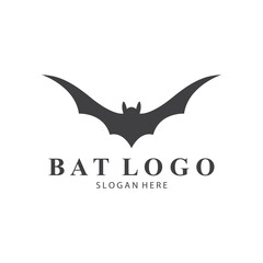 bat logo open wing bat logo simple design