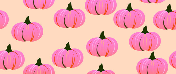 Vector seamless background. Minimalist autumn pattern. Modern print. Ideal for textile design, screensavers, covers, cards, invitations and posters.
