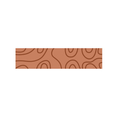 Block wooden vector