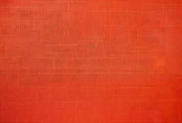 Fototapeta premium Red Canvas Fabric Texture Background