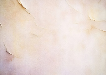 Close Up detail of old watercolor paper texture background, Beige paper vintage, use for banner web design concept