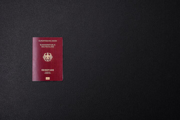 International passport of a citizen of Germany
