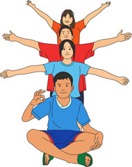 happy child - friendship