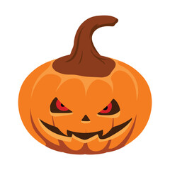 Scary Halloween Pumpkin