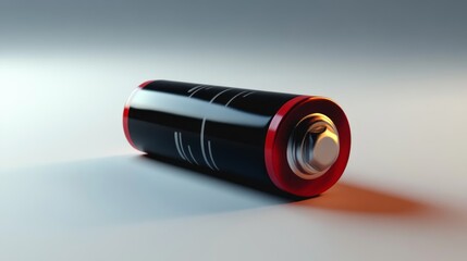A digital image of a battery that is completely charged.