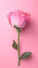 Elegant display of rose flowers