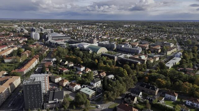aerial view of &Ouml;rebro