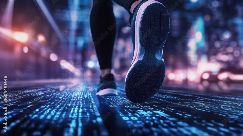 Poster running on code