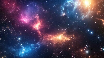 Stars in the night sky