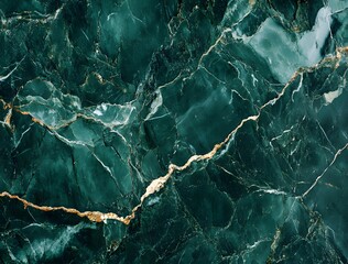 Emerald Green Marble Texture Background