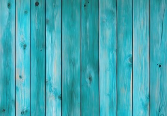 Turquoise Weathered Wood Plank Background