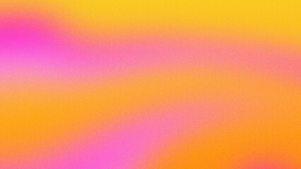 A blend of warm orange, pink, and yellow tones in a gradient pattern, featuring a grainy texture effect, designed for web banners or posters.