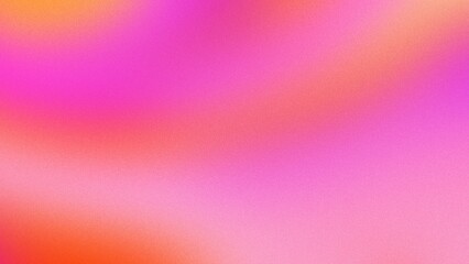 An orange, pink, and yellow gradient with a grainy noise texture effect, offering a vibrant design for web banners or posters.