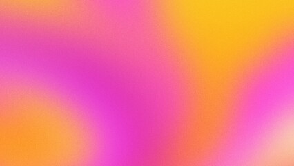 An orange, pink, and yellow gradient with a grainy noise texture effect, offering a vibrant design for web banners or posters.