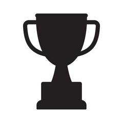 Trophy icon. Trophy cup, winner cup, victory cup icon. Reward symbol sign for web and mobile.