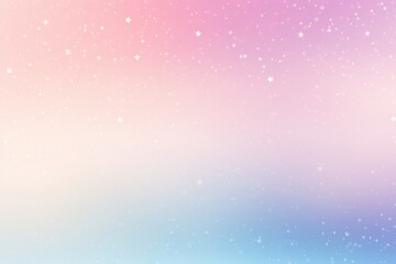Fototapeta premium Pastel gradient with scattered small white stars backgrounds abstract nature.