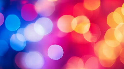 Obraz premium Abstract background with blurred lights