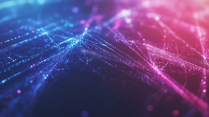 A mesmerizing dance of light and color in an abstract digital landscape bursting with energy and creativity