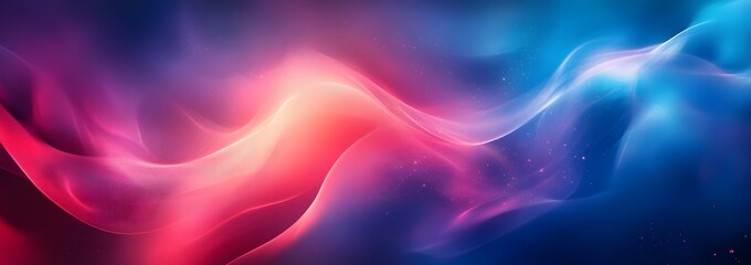 Fototapeta premium Abstract Vibrant Gradient Background with Blurred Shapes