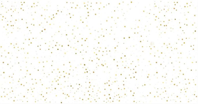 Looping Fireworks Animation. White background and golden stars.Celebration card for mailing, web invitation, greeting cards&hellip; animation made in 4K vector design.