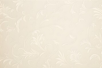Vintage Beige Floral Texture Pattern Background
