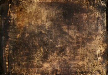 Vintage Brown Velvet Texture Background with Worn Edges