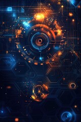 Fototapeta premium Futuristic Abstract Background