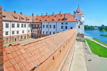 The Mir Castle Complex a historic fortified castle and a UNESCO World Heritage Site in Belarus.