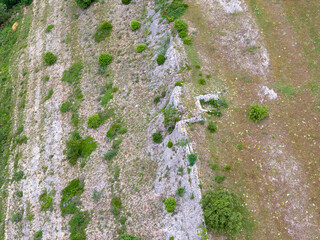 A vista de pajaro. Castillo de Arreba