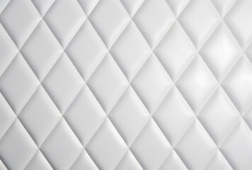 White Diamond Pattern Leather Texture Background