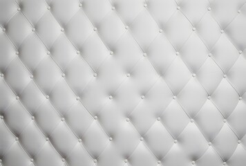 White Diamond Pattern Leather Texture Background