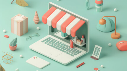 A niche e-commerce platform that thrives by targeting a specific market segment, offering highly specialized products that aren't available in mainstream stores.