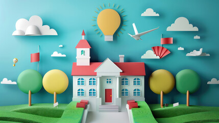 A nonprofit organization raising funds for educational initiatives, with a focus on scholarships, technology, and school infrastructure.