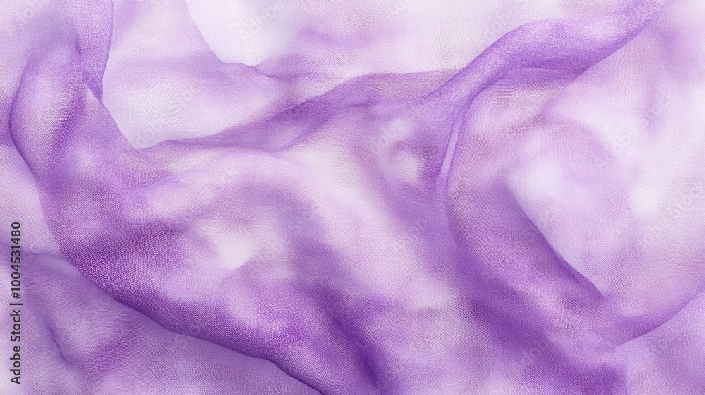 Aufkleber soft flowing lavender fabric creates a serene and calming atmosphere, perfect for backgrounds in art