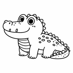 Printable Animal Coloring Page for Kids | Vector Design for Children