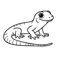 Fototapeta premium Printable Animal Coloring Page for Kids | Vector Design for Children